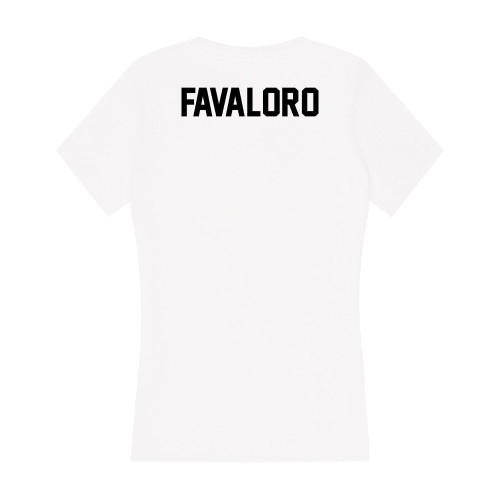 Southern Miss - NCAA Men's Track & Field : Kaleb Favaloro - Women's V-Neck T-Shirt-1