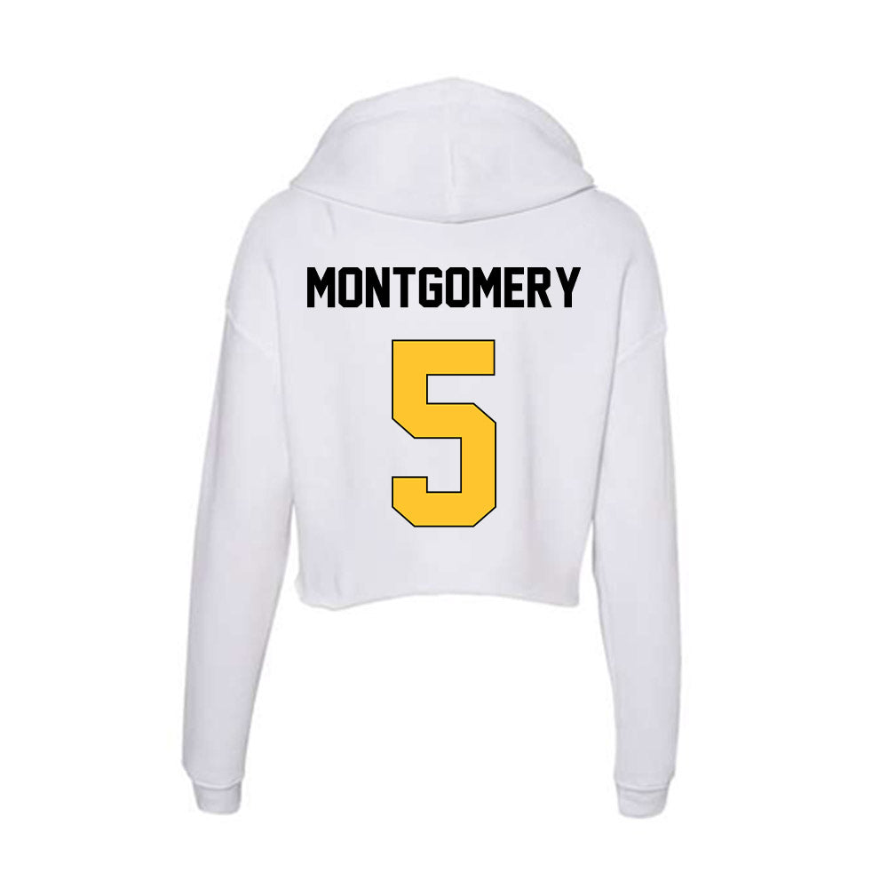 Southern Miss - NCAA Men's Basketball : Jett Montgomery - Women's Crop Fleece Hoodie-1