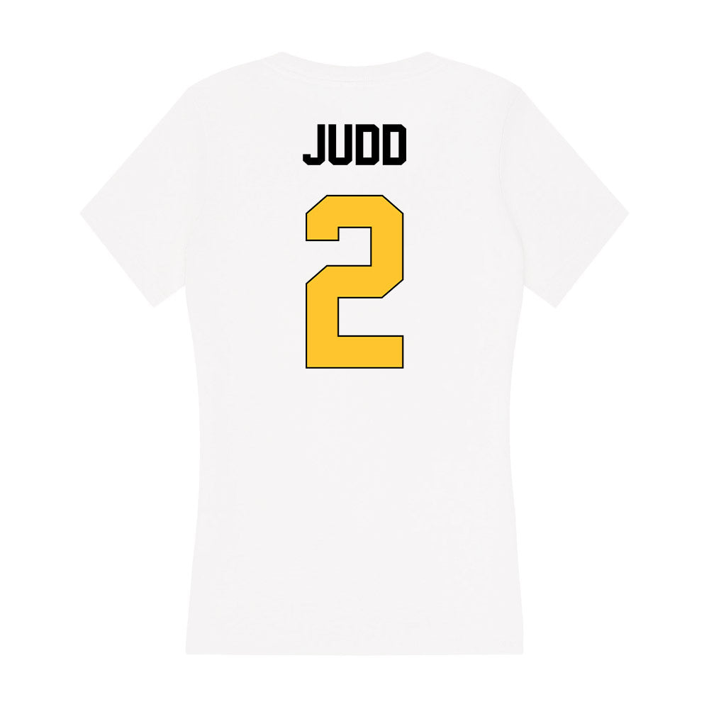 Southern Miss - NCAA Women's Volleyball : Aubrey Judd - Women's V-Neck T-Shirt-1