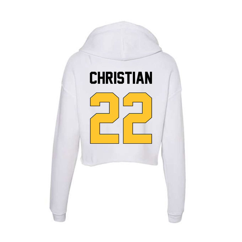 Southern Miss - NCAA Softball : Olivia Christian - Women's Crop Fleece Hoodie-1
