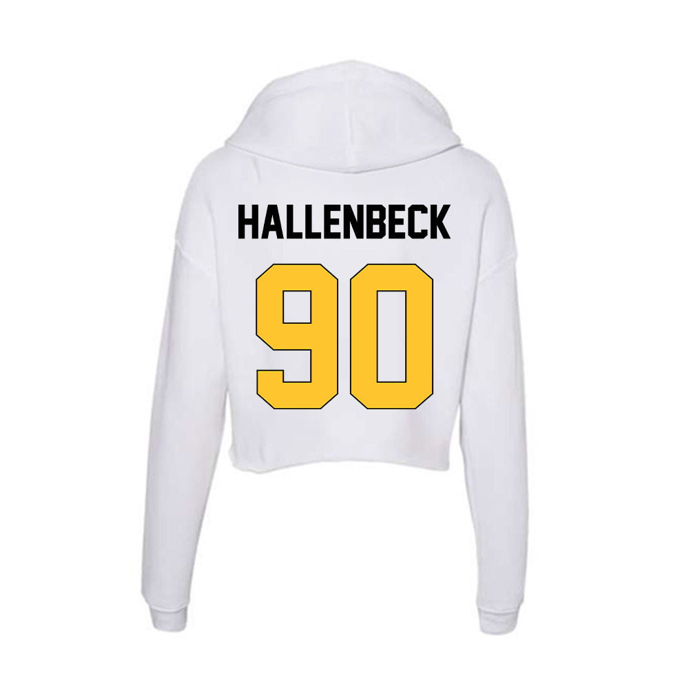 Southern Miss - NCAA Football : Najae Hallenbeck - Women's Crop Fleece Hoodie-1