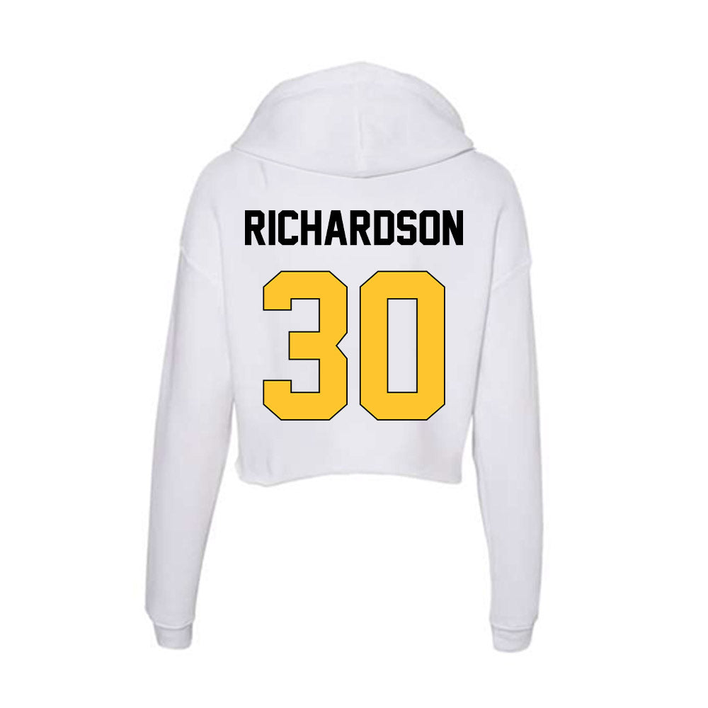 Southern Miss - NCAA Baseball : Cole Richardson - Women's Crop Fleece Hoodie-1