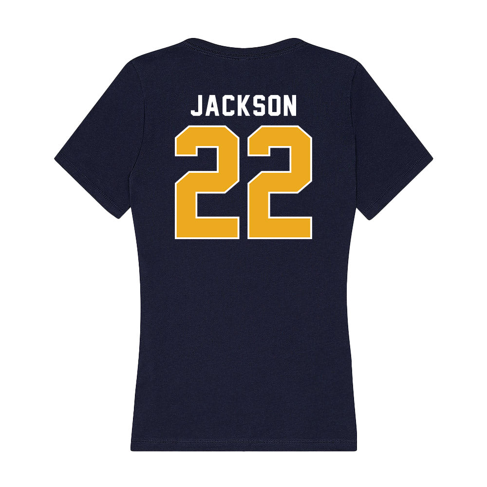 UTC - NCAA Football : Lance Jackson - Women's V-Neck T-Shirt-1