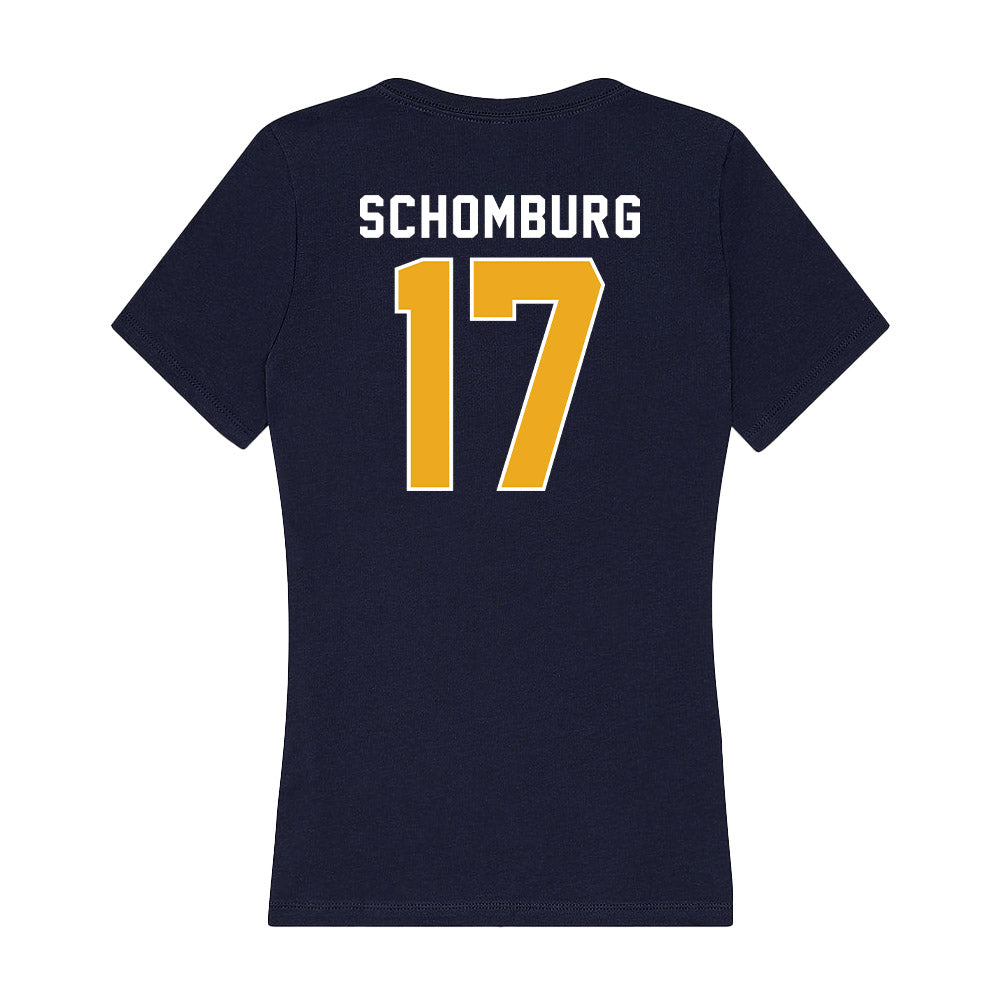 UTC - NCAA Football : Luke Schomburg - Women's V-Neck T-Shirt-1