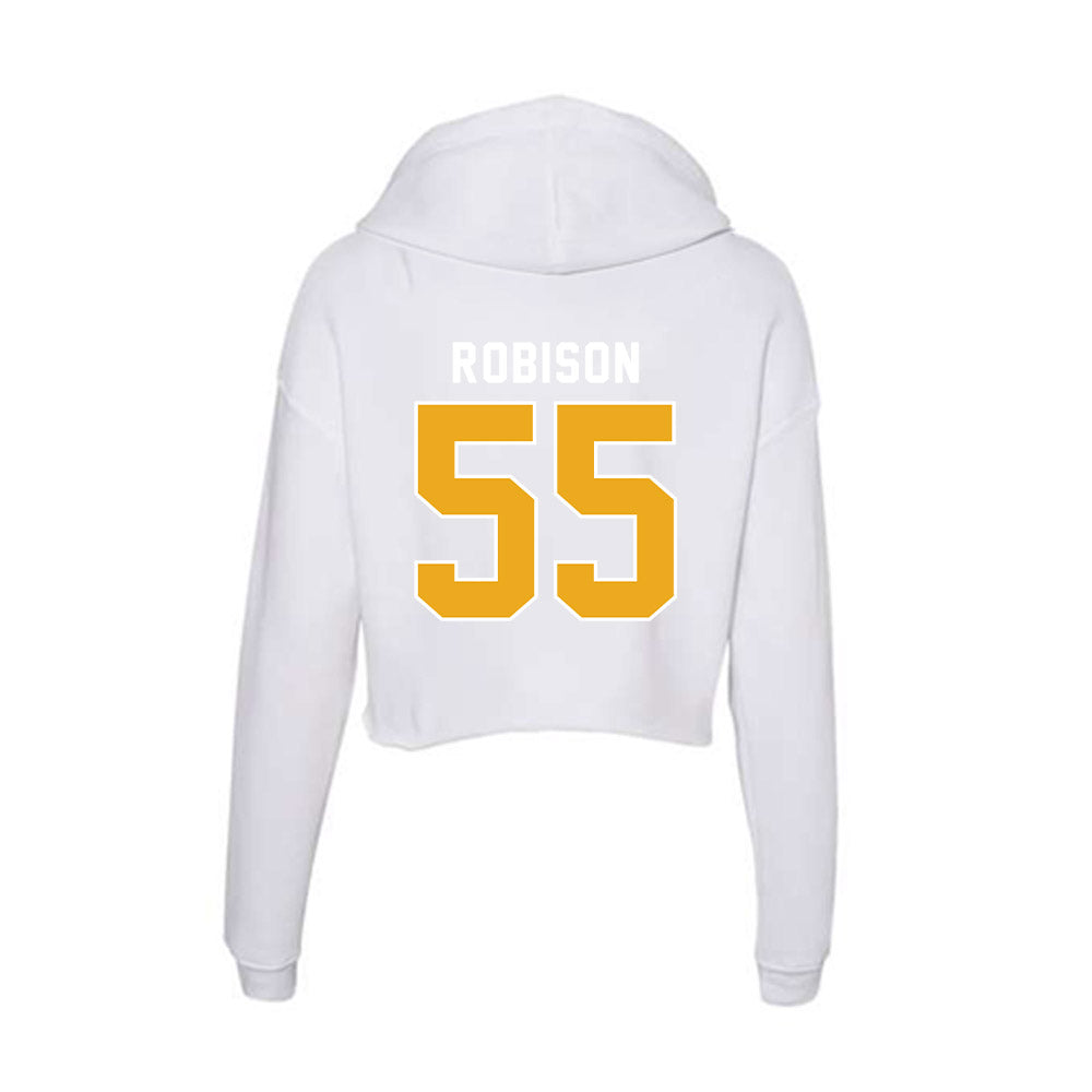 UTC - NCAA Men's Basketball : Parker Robison - Women's Crop Fleece Hoodie-1