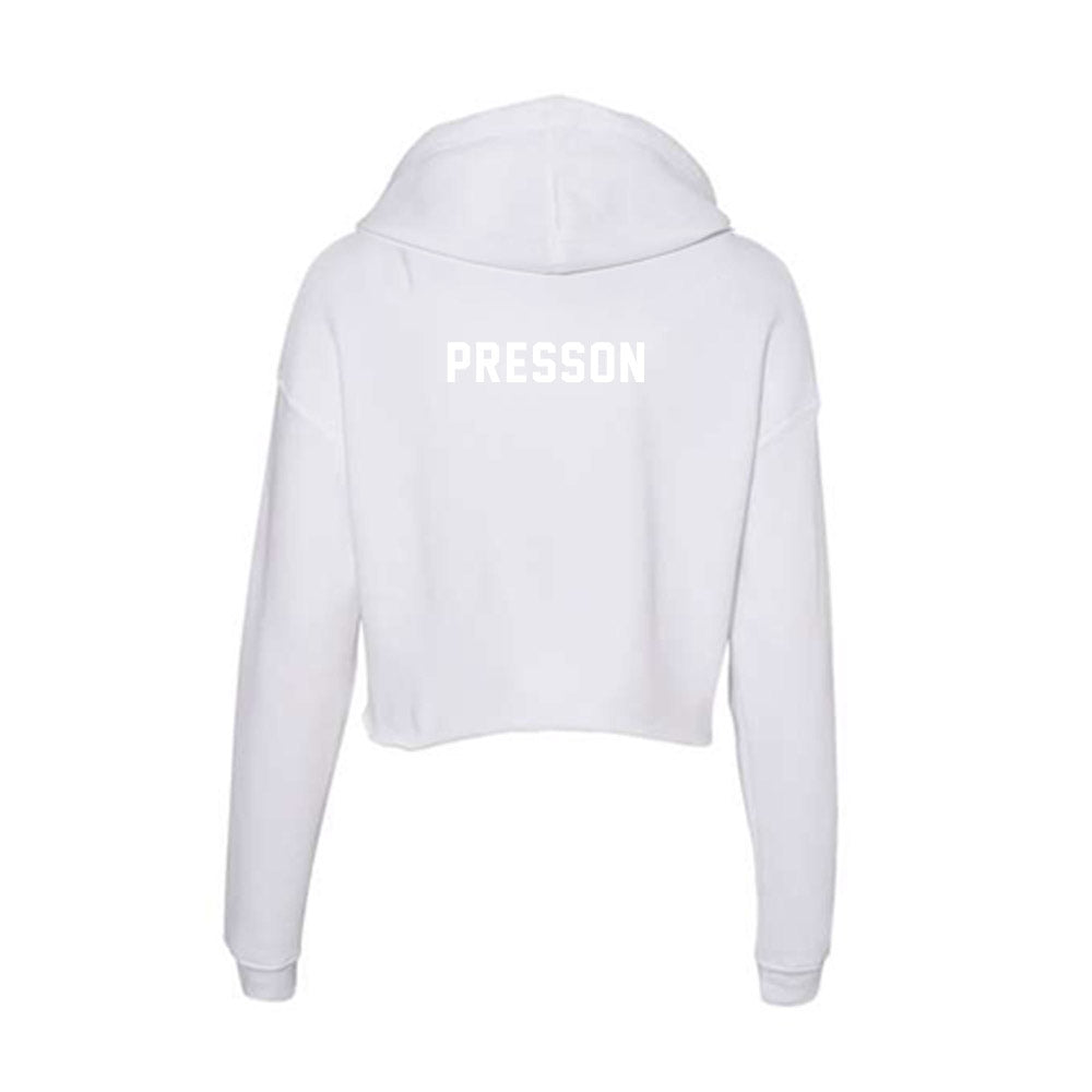 UTC - NCAA Women's Tennis : Savannah Presson - Women's Crop Fleece Hoodie-1