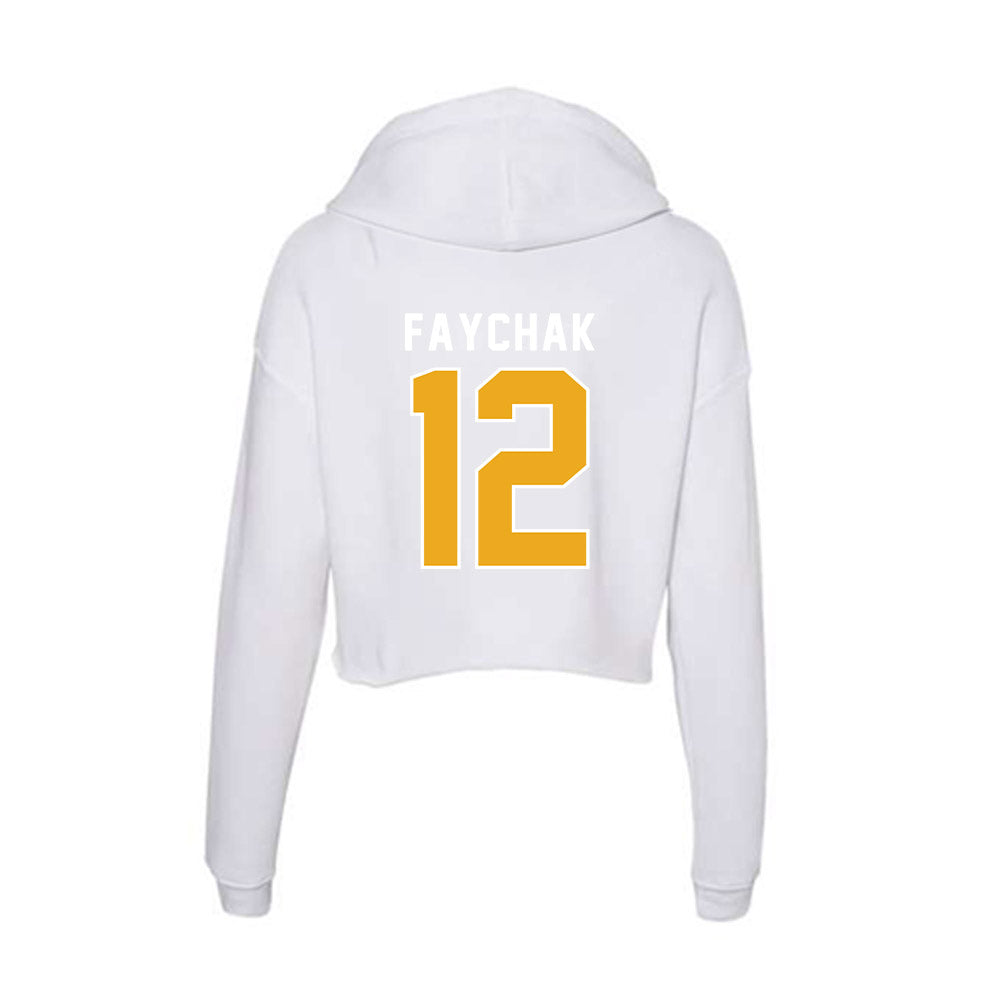 UTC - NCAA Beach Volleyball : Kenny Faychak - Women's Crop Fleece Hoodie-1