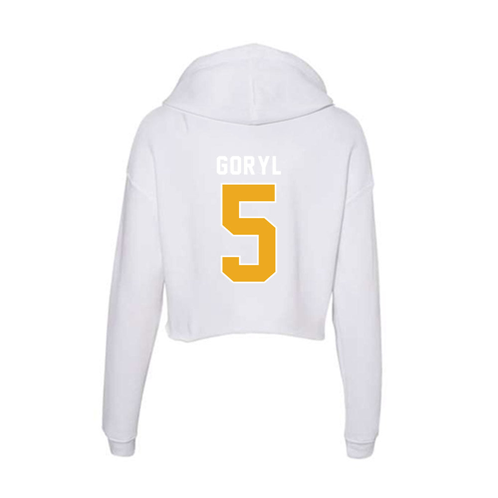 UTC - NCAA Beach Volleyball : Ava Goryl - Women's Crop Fleece Hoodie-1