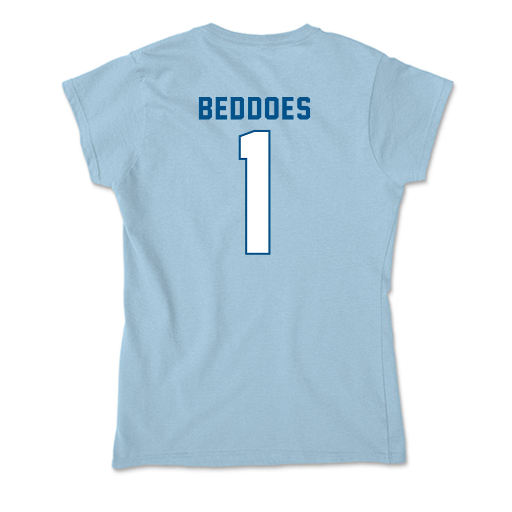 SSU - NCAA Women's Soccer : Ariana Beddoes - Soft Style Women’s T-Shirt-1