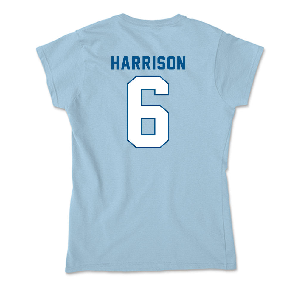 SSU - NCAA Baseball : Aryonis Harrison - Soft Style Women’s T-Shirt-1