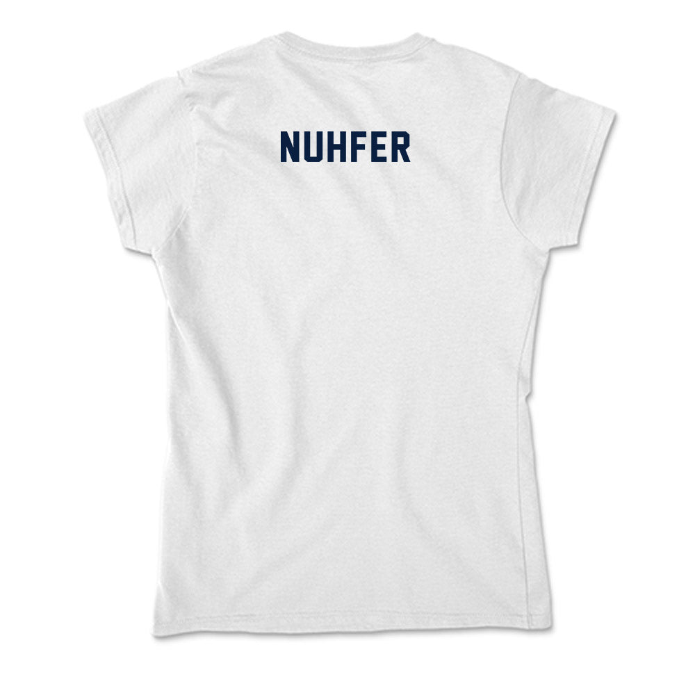 Akron - NCAA Women's Swimming & Diving : Grace Nuhfer - Soft Style Women’s T-Shirt-1
