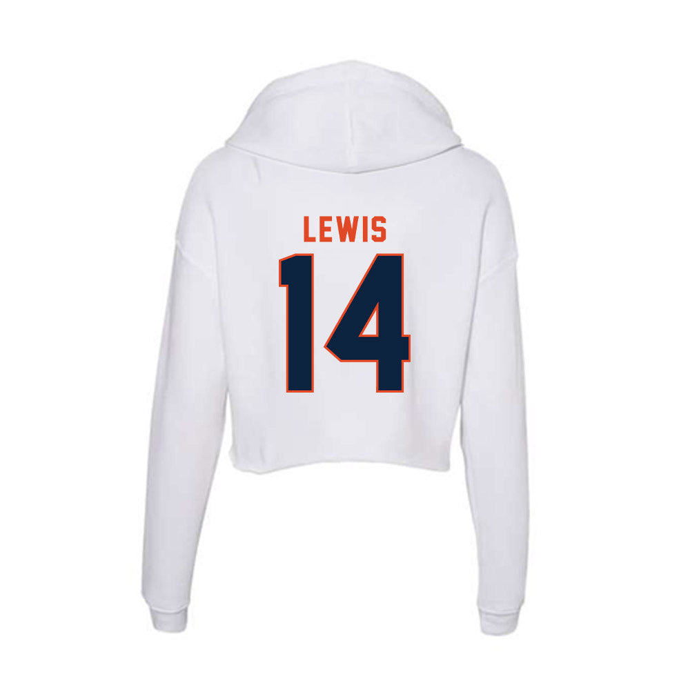 UTSA - NCAA Football : Jermarius Lewis - Women's Crop Fleece Hoodie-1