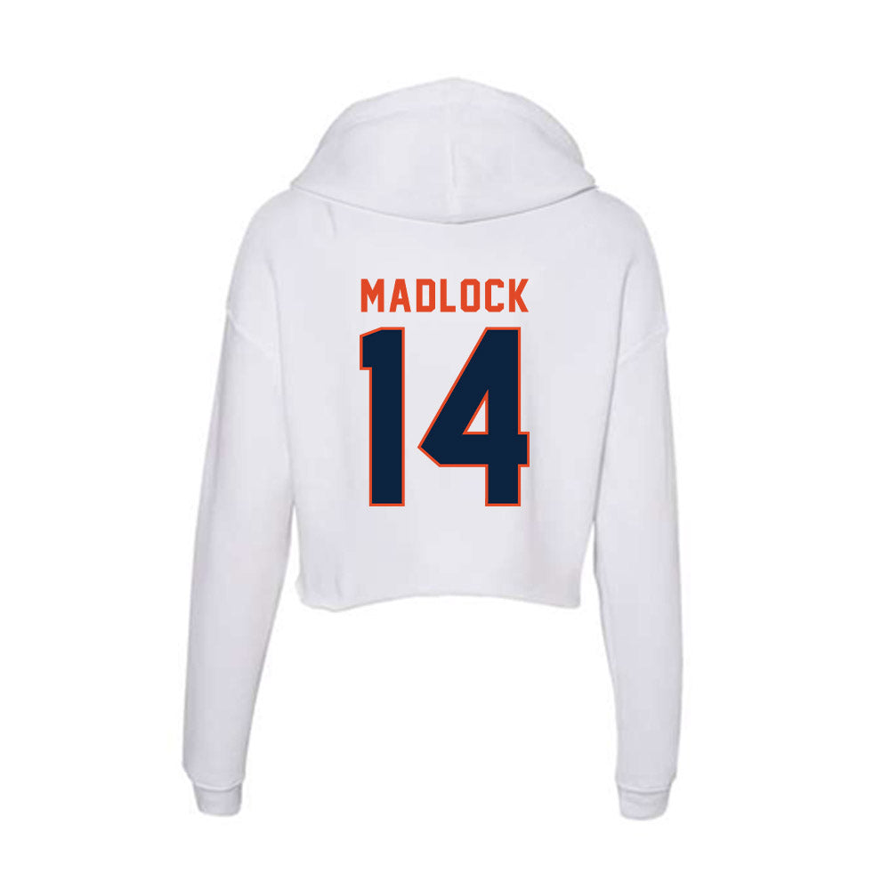 UTSA - NCAA Softball : Taryn Madlock - Women's Crop Fleece Hoodie-1
