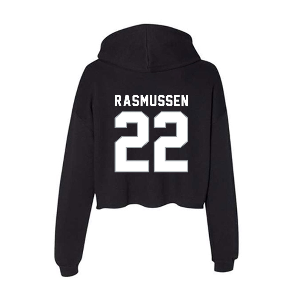 Seton Hall - NCAA Women's Volleyball : Alex Rasmussen - Women's Crop Fleece Hoodie-1