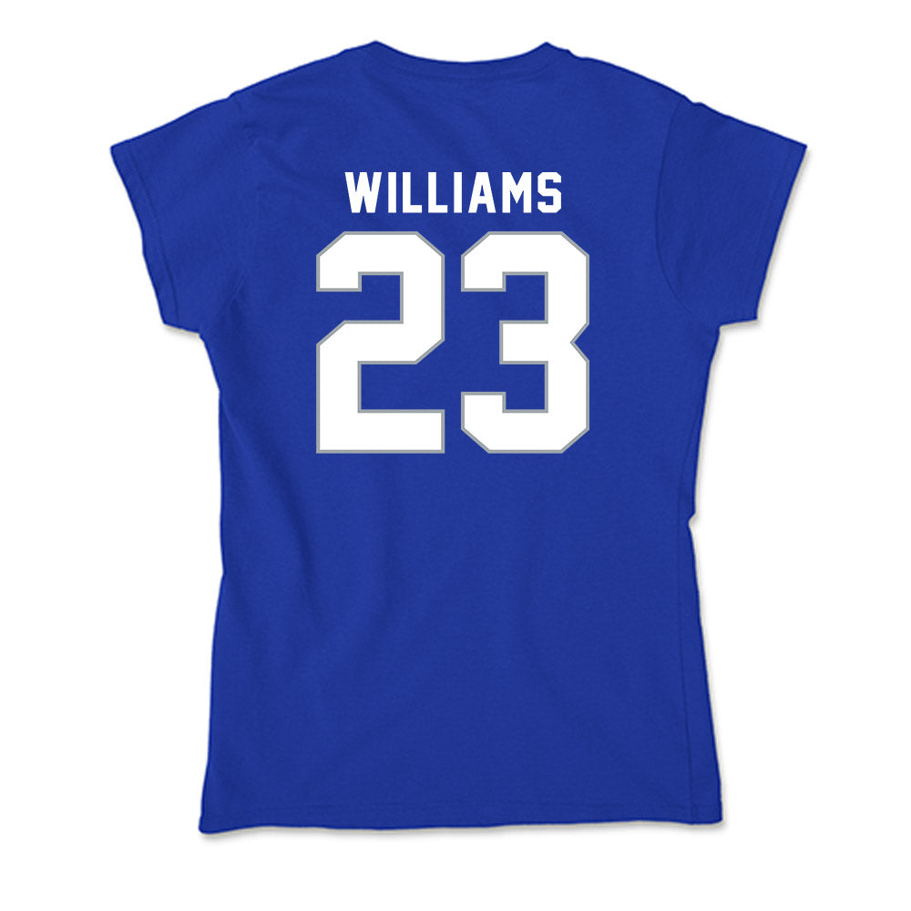 Seton Hall - NCAA Men's Basketball : Mike Williams - Soft Style Women’s T-Shirt-1