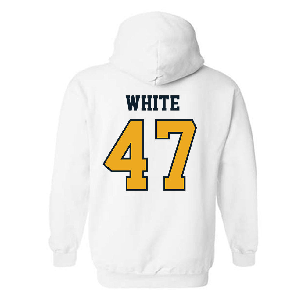 ETBU - NCAA Football : Mitchell White - Classic Shersey Hooded Sweatshirt-1