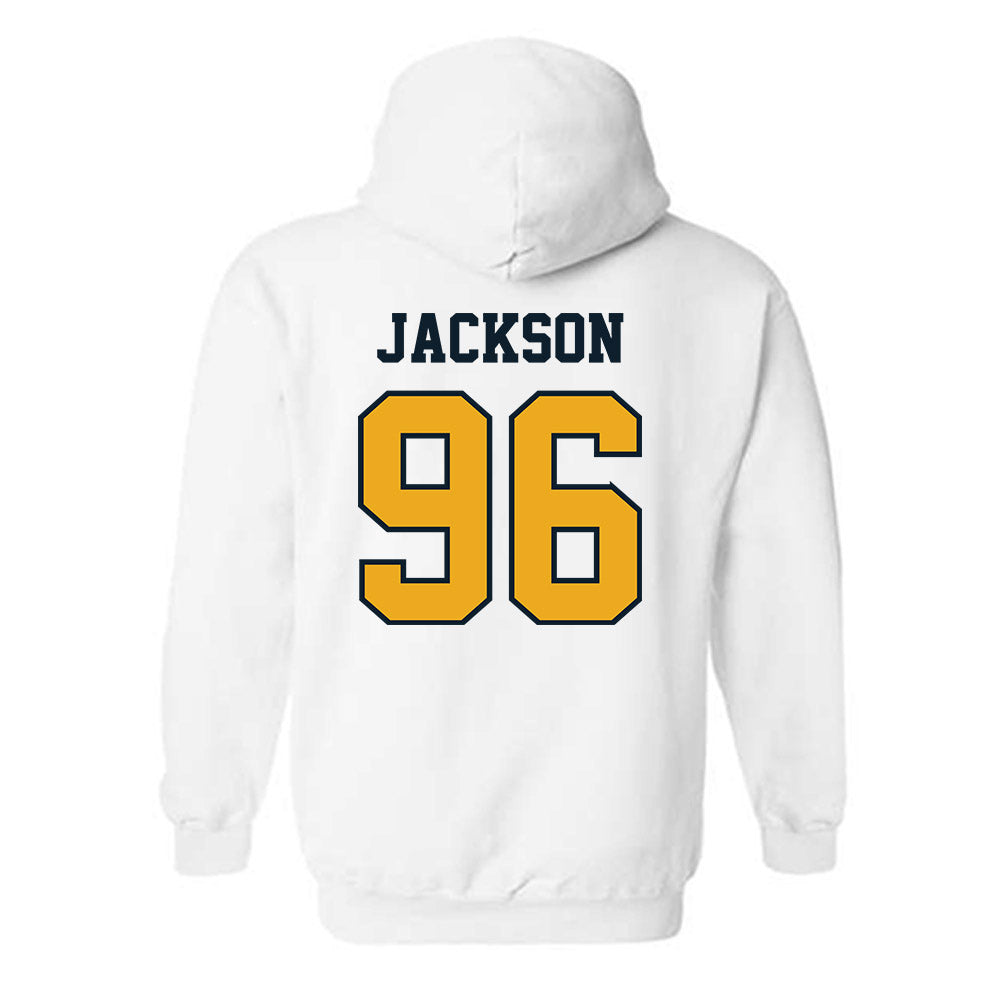 ETBU - NCAA Football : Jamaal Jr Jackson - Classic Shersey Hooded Sweatshirt-1
