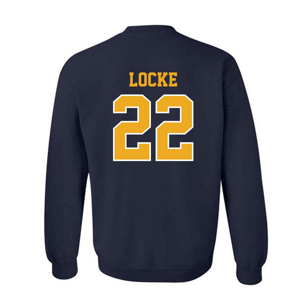 ETBU - NCAA Acrobatics & Tumbling : Audrey Locke - Classic Shersey Crewneck Sweatshirt-1