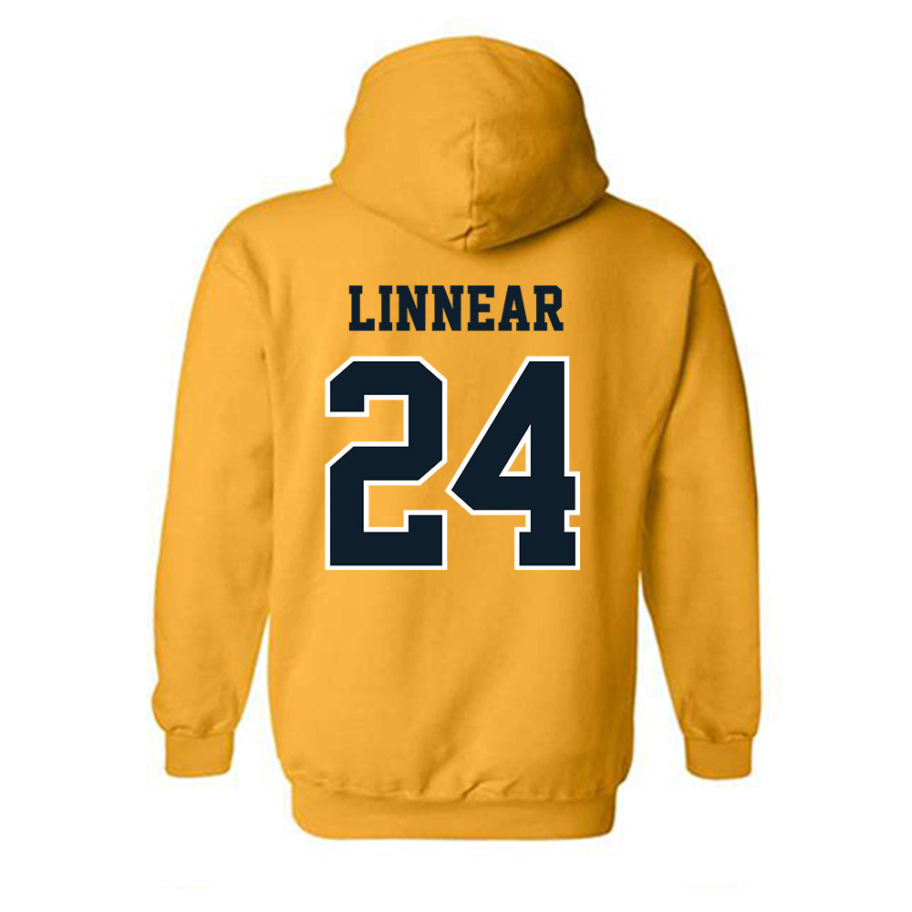 ETBU - NCAA Football : Bryson Linnear - Classic Shersey Hooded Sweatshirt-1