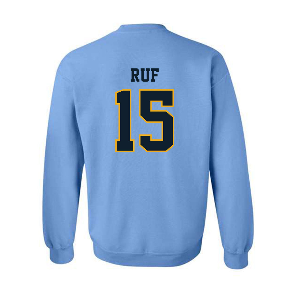ETBU - NCAA Men's Ice Hockey : Timothy Ruf - Classic Shersey Crewneck Sweatshirt-1