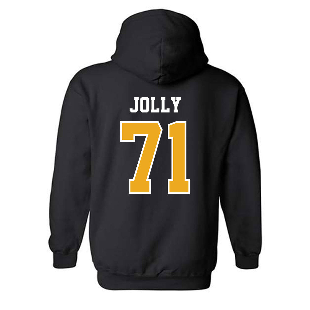 ETBU - NCAA Football : Devon Jolly - Classic Shersey Hooded Sweatshirt-1