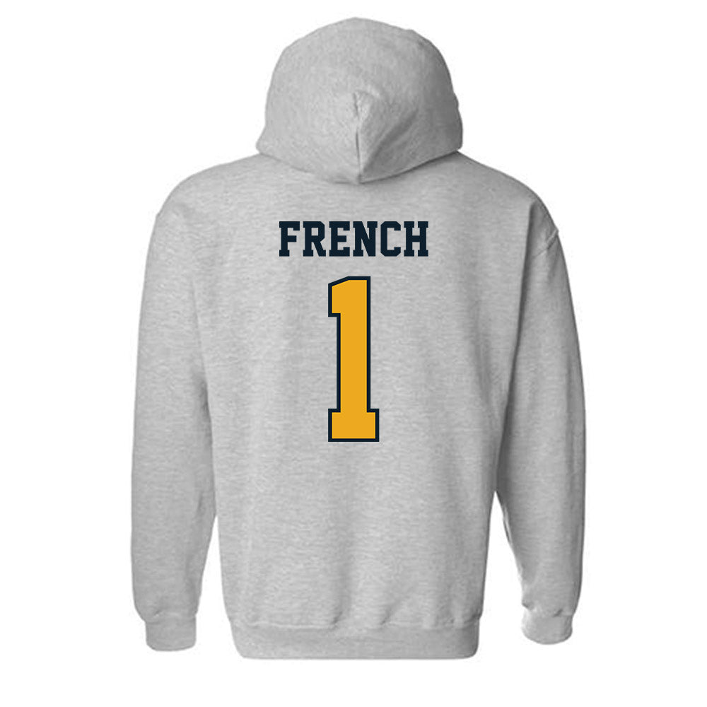 ETBU - NCAA Football : Carson French - Classic Shersey Hooded Sweatshirt-1