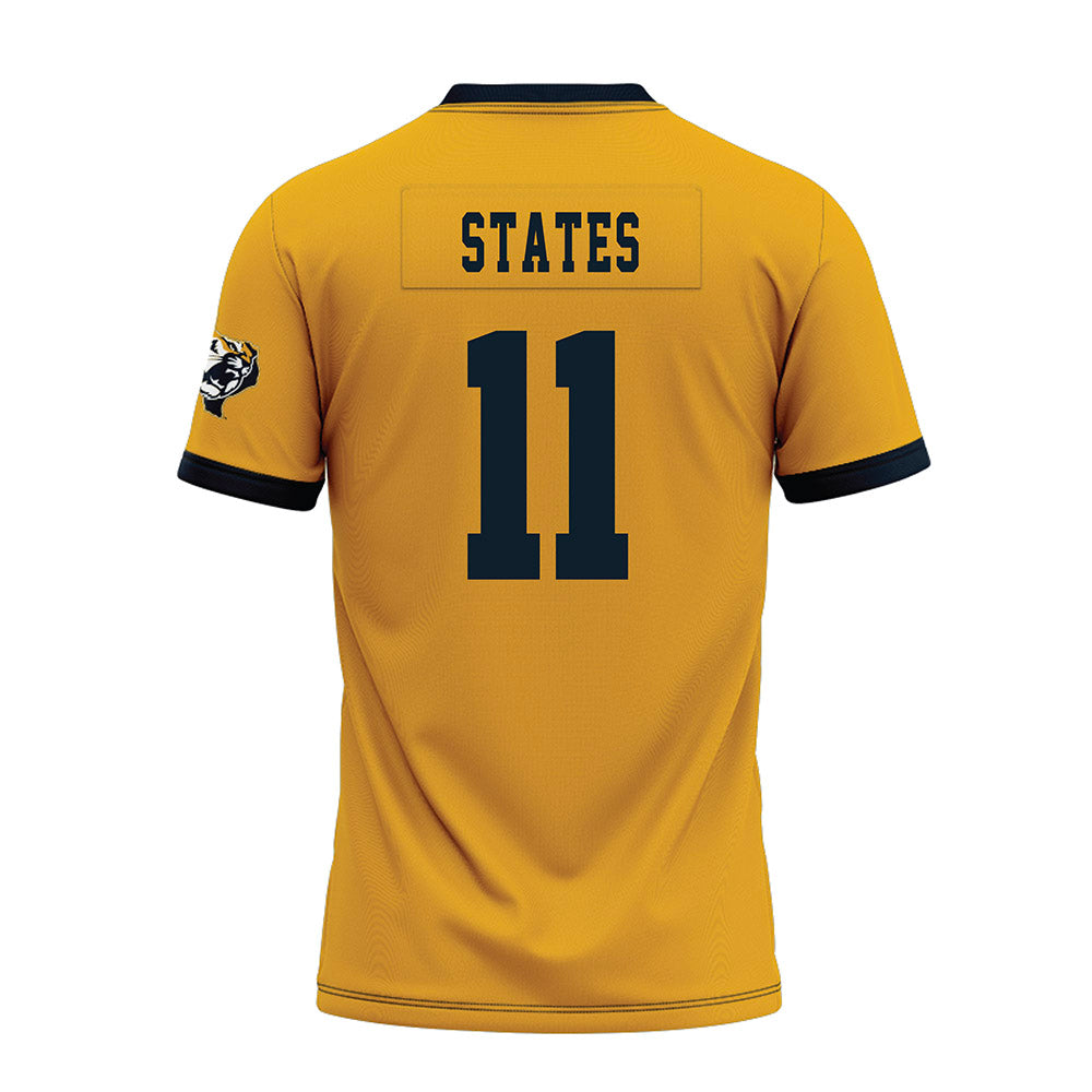ETBU - NCAA Football : Austin States - Gold Premium Football Jersey-1
