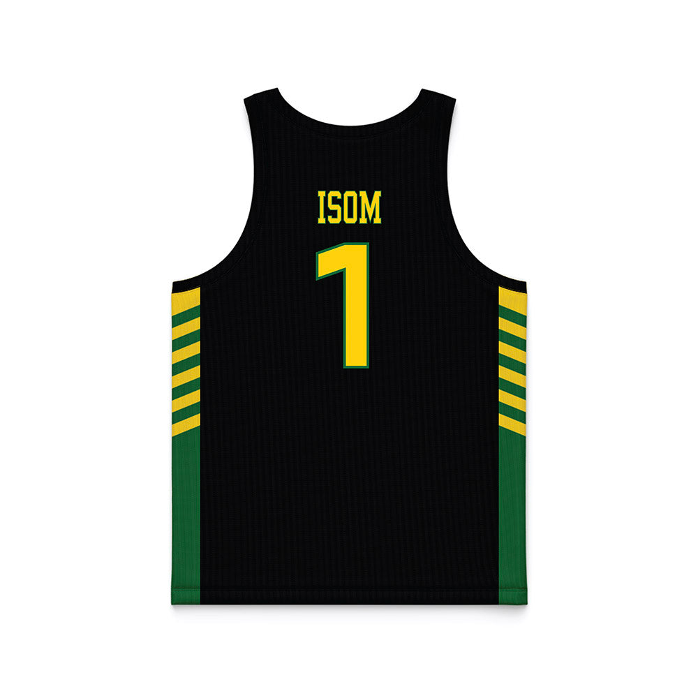 KYSU - NCAA Women's Basketball : Jordan Isom - Black Basketball Jersey-1