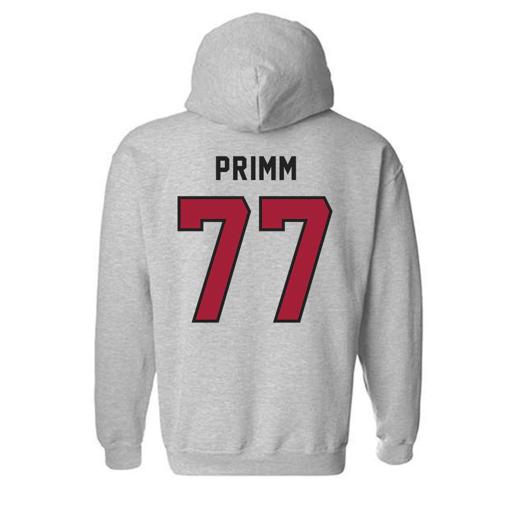 Lenoir Rhyne - NCAA Softball : Madison Primm - Classic Shersey Hooded Sweatshirt-1