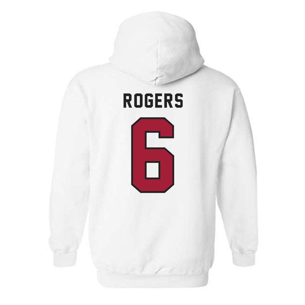 Lenoir Rhyne - NCAA Football : DeAree Rogers - Classic Shersey Hooded Sweatshirt-1