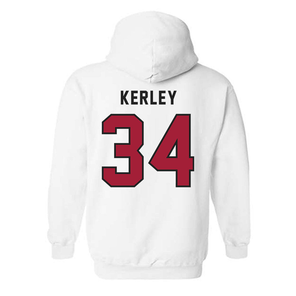 Lenoir Rhyne - NCAA Men's Soccer : Eli Kerley - Classic Shersey Hooded Sweatshirt-1