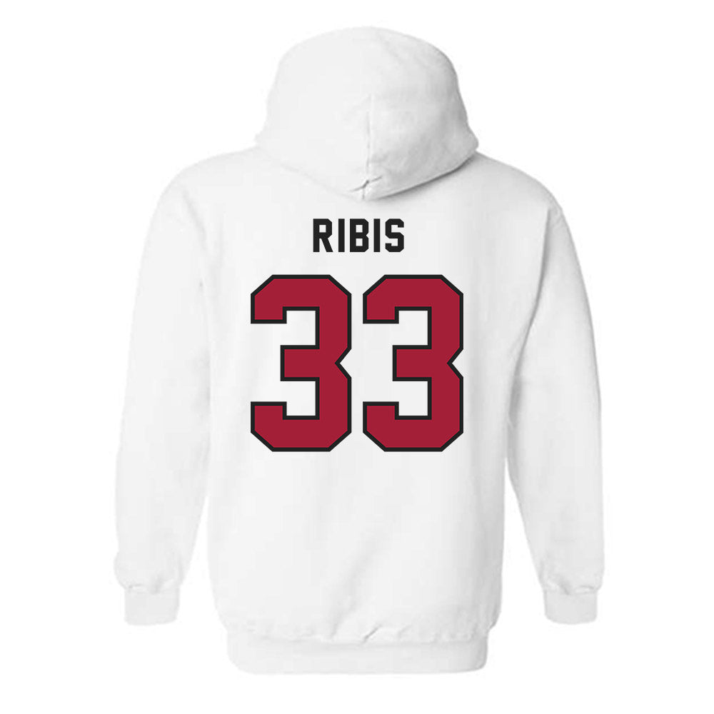 Lenoir Rhyne - NCAA Baseball : Michael Ribis - Classic Shersey Hooded Sweatshirt-1