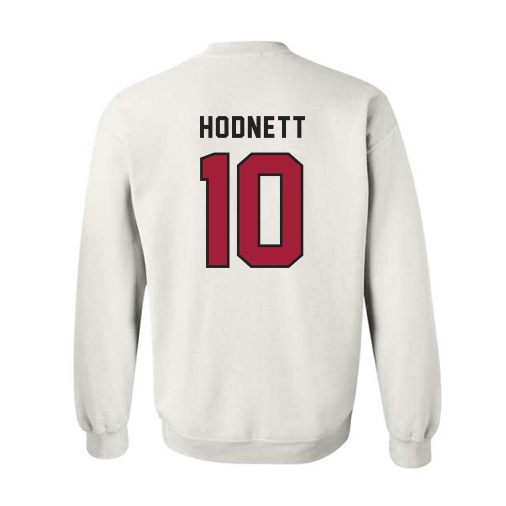 Lenoir Rhyne - NCAA Men's Basketball : Junior Hodnett - Classic Shersey Crewneck Sweatshirt-1