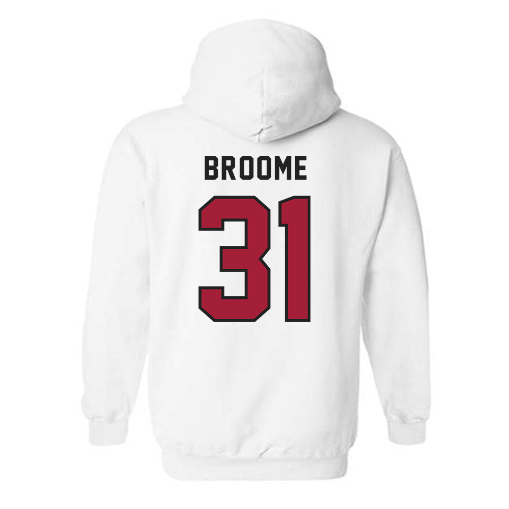 Lenoir Rhyne - NCAA Football : Walker Broome - Classic Shersey Hooded Sweatshirt-1