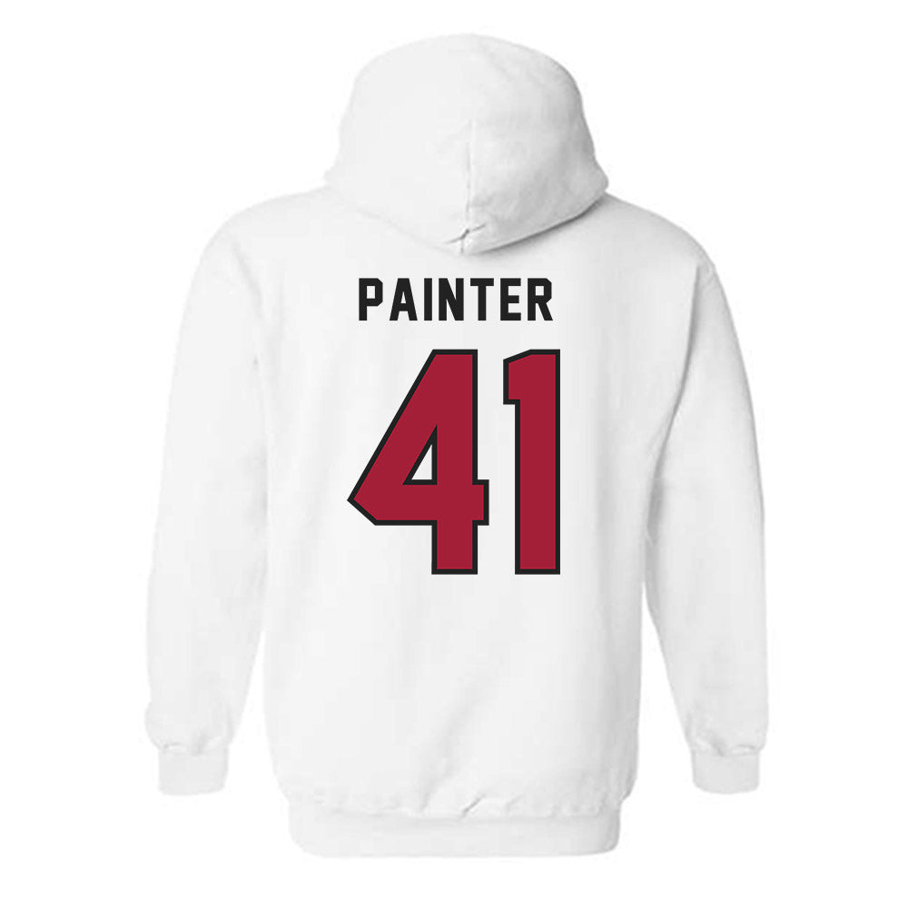 Lenoir Rhyne - NCAA Men's Lacrosse : Parks Painter - Classic Shersey Hooded Sweatshirt-1