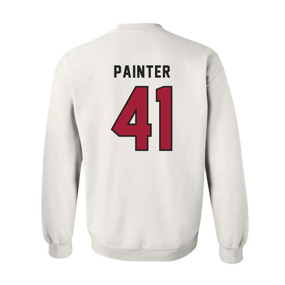 Lenoir Rhyne - NCAA Men's Lacrosse : Parks Painter - Classic Shersey Crewneck Sweatshirt-1