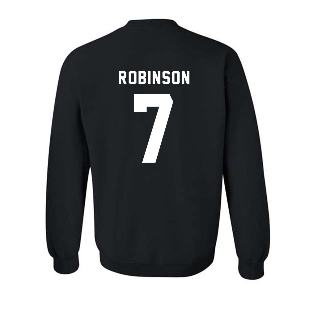 Lenoir Rhyne - NCAA Football : Khamoni Robinson - Classic Shersey Crewneck Sweatshirt-1