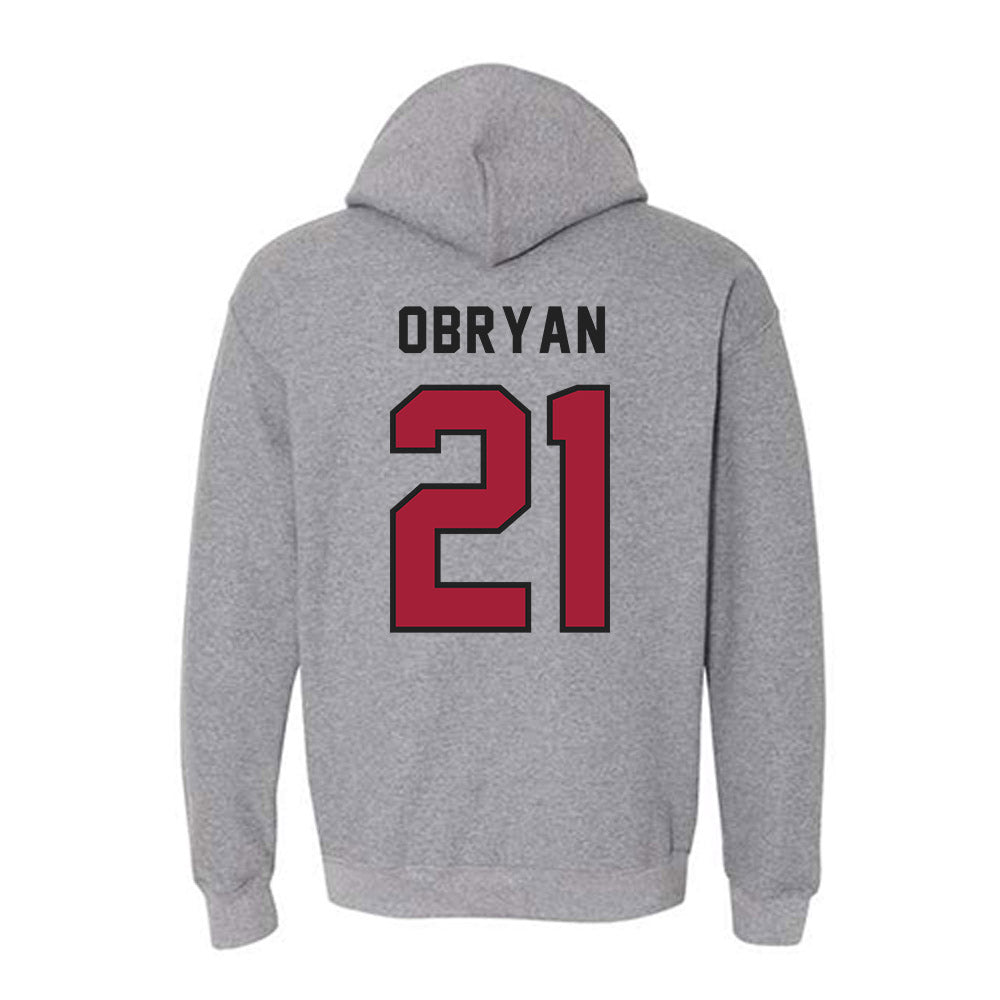 Lenoir Rhyne - NCAA Football : Tate OBryan - Classic Shersey Hooded Sweatshirt-1
