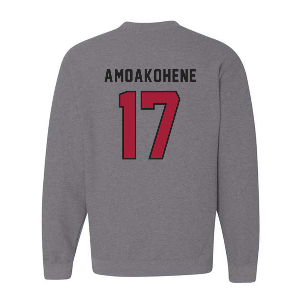 Lenoir Rhyne - NCAA Football : Justin Amoakohene - Classic Shersey Crewneck Sweatshirt-1