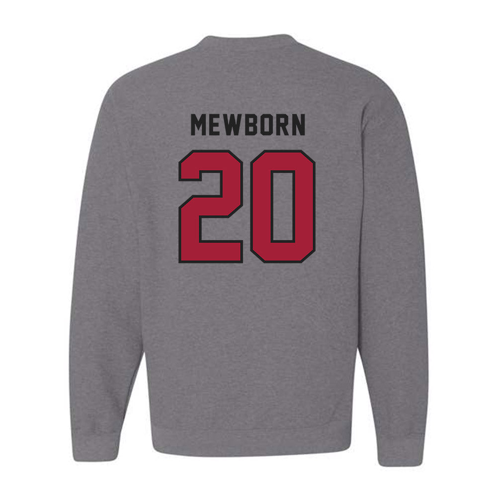 Lenoir Rhyne - NCAA Football : Jarrod Mewborn - Classic Shersey Crewneck Sweatshirt-1