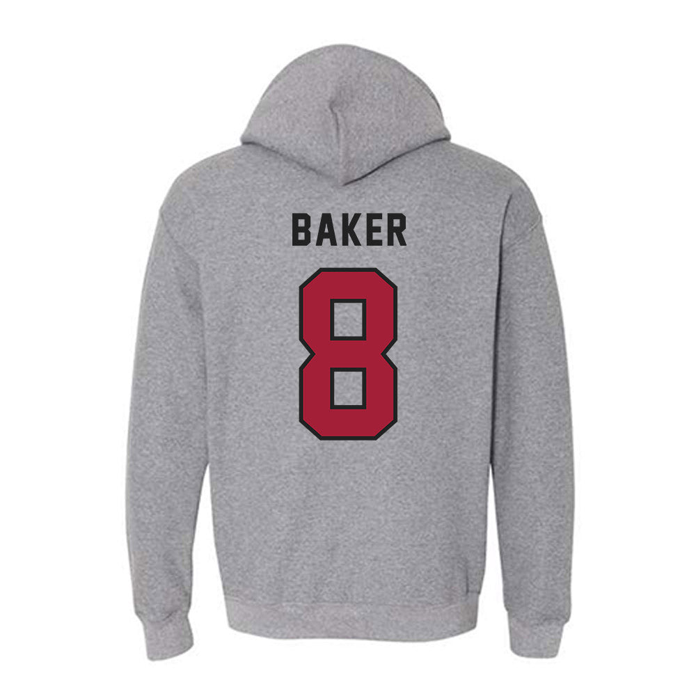 Lenoir Rhyne - NCAA Football : Shamar Baker - Classic Shersey Hooded Sweatshirt-1