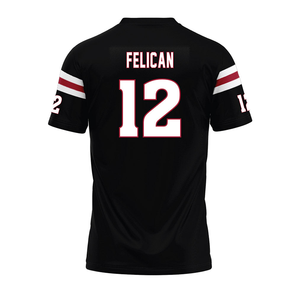 Lenoir Rhyne - NCAA Football : Legend Felican - Black Premium Football Jersey-1