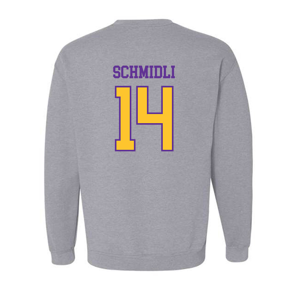 UWSP - NCAA Women's Lacrosse : Allison Schmidli - Classic Shersey Crewneck Sweatshirt-1