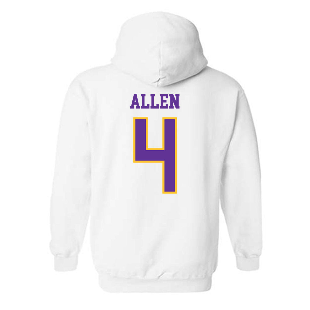 UWSP - NCAA Women's Lacrosse : Paige Allen - Classic Shersey Hooded Sweatshirt-1