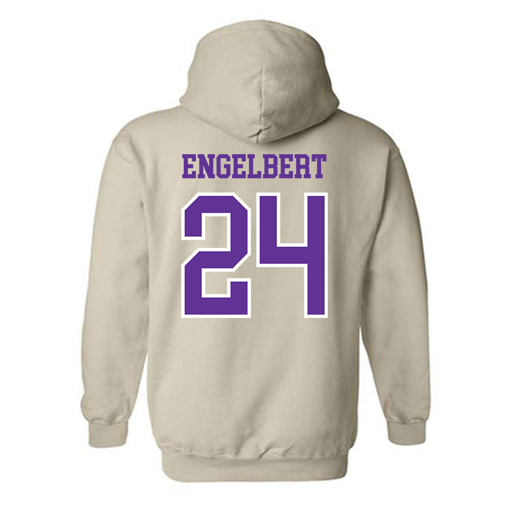UWSP - NCAA Men's Ice Hockey : Chris Engelbert - Classic Shersey Hooded Sweatshirt-1