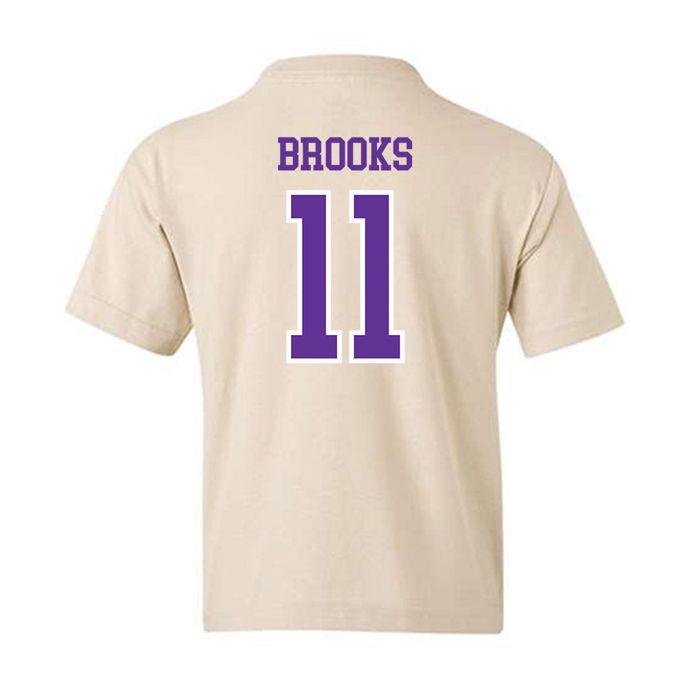 UWSP - NCAA Football : Kevin Brooks - Classic Shersey Youth T-Shirt-1