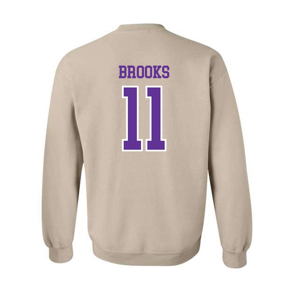 UWSP - NCAA Football : Kevin Brooks - Classic Shersey Crewneck Sweatshirt-1