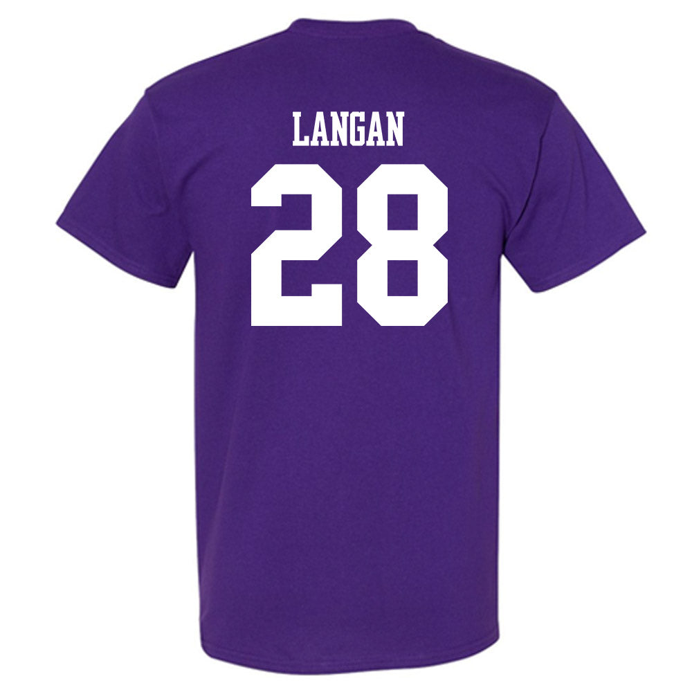 Winona - NCAA Baseball : John Langan - Classic Shersey T-Shirt-1