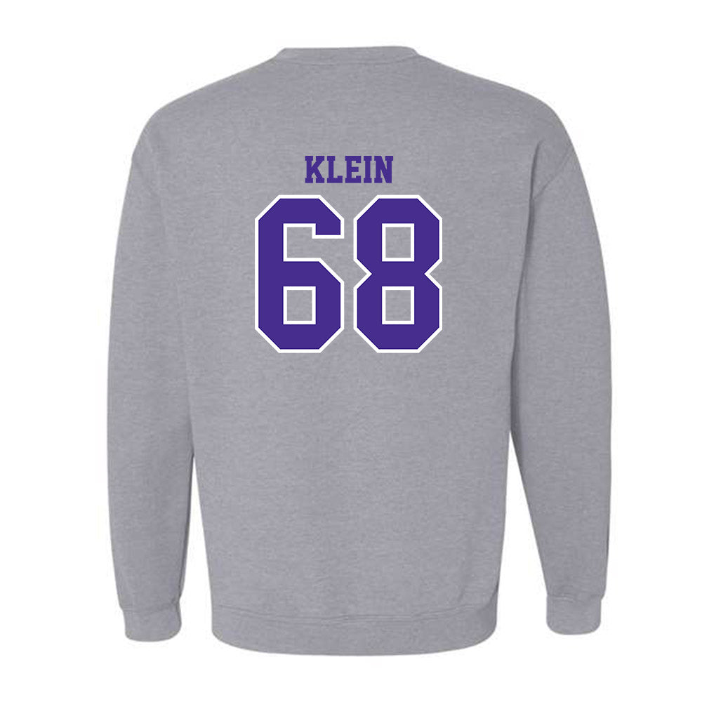 Winona - NCAA Football : Brecken Klein - Classic Shersey Crewneck Sweatshirt-1