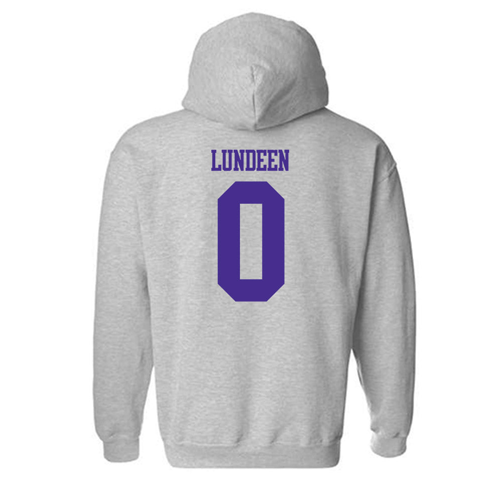 Winona - NCAA Women's Soccer : Anna Lundeen - Classic Shersey Hooded Sweatshirt-1
